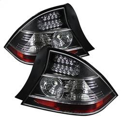 Spyder Auto - Spyder Honda Civic 04-05 2Dr LED Tail Lights Black ALT-YD-HC04-2D-LED-BK