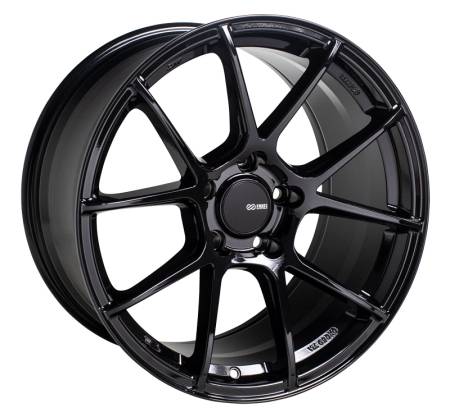 Enkei Wheels - Enkei Wheels Rim TS-V 17x9 5x100 ET45 72.6CB Gloss Black