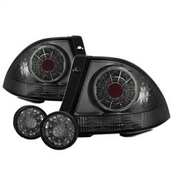 Spyder Auto - Spyder 01-03 Lexus IS300 LED Tail Lights w/Inner Trunk Lights - Smoke (ALT-YD-LIS300-LED-SET-SM)