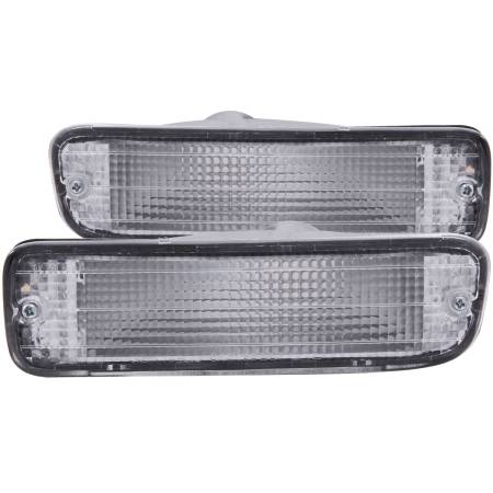 ANZO Headlights, Tail Lights and More  - ANZO 1995-1997 Toyota Tacoma Euro Parking Lights Chrome