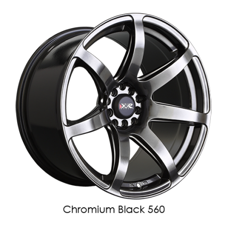 XXR Wheels - XXR Wheel Rim 560 18x8.5 5x100/5x114.3 ET35 73.1CB Chromium Black