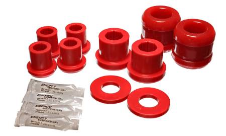 Energy Suspension - Energy Suspension 04-07 Mazda RX8 Red Front Control Arm Bushing Set