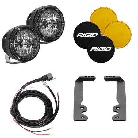 Rigid Industries - RIGID 2022+ Toyota Tundra 4 Inch 360-Series A-Pillar Lighting Kit