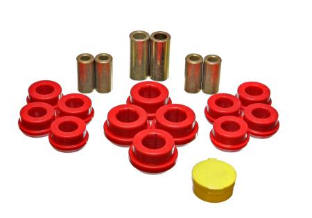 Energy Suspension - Energy Suspension 92-01 Honda Prelude Red Rear Control Arm Bushing Set