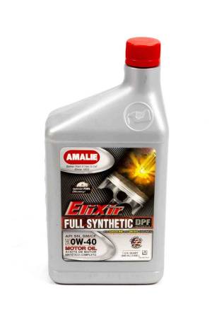 Amalie Motor Oil - Amalie Motor Oil - Elixir - 0W40 - Synthetic - 1 qt - Each