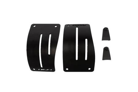 Rigid Industries - RIGID 18-21 Jeep Wrangler JL Cowl Mount, Fits 2 Sets D-Series LED Lights, Pair