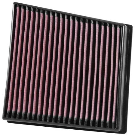 K&N - K&N 2017 Chevrolet Silverado 2500HD V8-6.6L DSL Replacement Drop In Air Filter