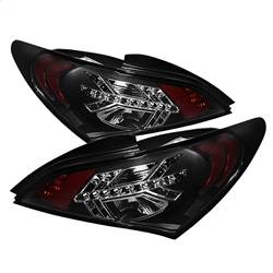 Spyder Auto - Spyder Hyundai Genesis 10-12 2Dr LED Tail Lights Black ALT-YD-HYGEN09-LED-BK