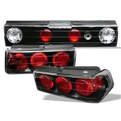 Spyder Auto - Spyder Honda CRX 88-91 Euro Style Tail Lights Black ALT-YD-HCRX88-BK