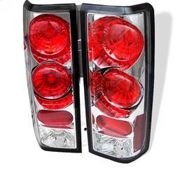 Spyder Auto - Spyder Chevy Astro/Safari 85-05 Euro Style Tail Lights Chrome ALT-YD-CAS85-C