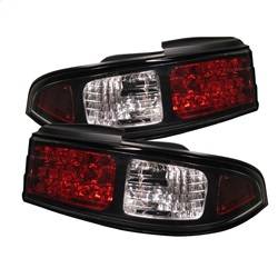 Spyder Auto - Spyder Nissan 240SX 95-98 LED Tail Lights Black ALT-YD-N240SX95-LED-BK