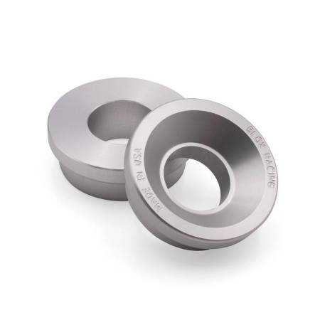 BLOX Racing - BLOX Racing 2-Piece Billet Aluminum Solid Shifter Bushing B-Series Transmissions - Silver