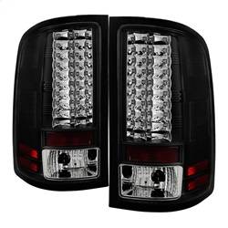 Spyder Auto - Spyder GMC Sierra 07-13 (Not fit 3500 Dually 4 Rear Wheels)LED Tail Lights Black ALT-YD-GS07-LED-BK