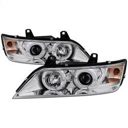 Spyder Auto - Spyder BMW Z3 96-02 Projector Headlights LED Halo Chrome High H1 Low H1 PRO-YD-BMWZ396-HL-C