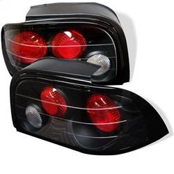 Spyder Auto - Spyder Ford Mustang 94-95 Euro Style Tail Lights Black ALT-YD-FM94-BK