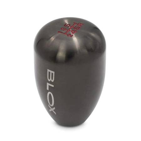 BLOX Racing - BLOX Racing 6-Speed Billet Shift Knob - Gun Metal 10x1.25mm