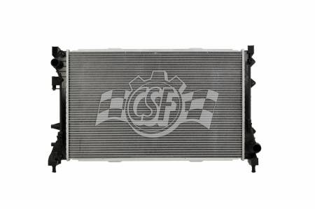 CSF Radiators - CSF 12-19 Fiat 500 1.4L OEM Plastic Radiator