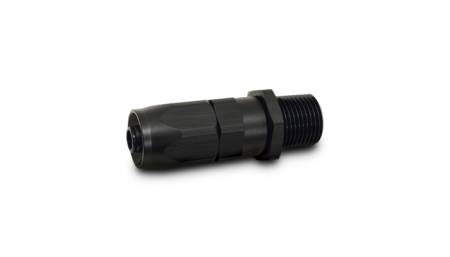 Vibrant Performance -10AN Male NPT Straight Hose End Fitting - 1/2 NPT