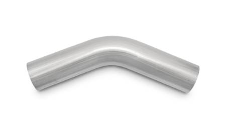 Vibrant Performance 3.5in O.D. T304 SS 45 deg Mandrel Bend 6in x 6in leg lengths (5.5in Centerline Radius)