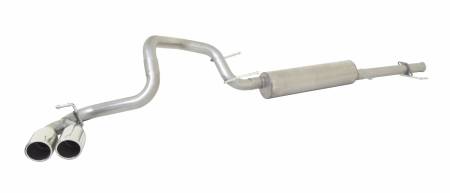 Gibson Performance Exhaust - Gibson 04-22 Toyota 4Runner 4.0L 2.5in Cat-Back Dual Sport Exhaust - Stainless