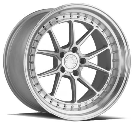 AodHan Wheels - AodHan Wheels Rim DS08 19x11 5X114.3 73.1CB ET15 Silver w/Machined Face