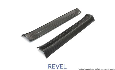 Revel USA (Tanabe) - Revel GT Dry Carbon Door Sill Cover (Left & Right) 2014-2017 Mazda Mazda3 *2 PCS