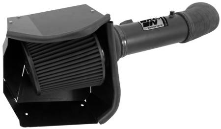 K&N - K&N 11-13 Ford F250/F350/F450/F550 Super Duty 6.7L V8 DSL Black Performance Intake Kit