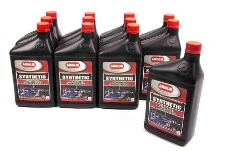 Amalie Motor Oil - Amalie Transmission Fluid - ATF - Synthetic - 1 qt - Set of 12