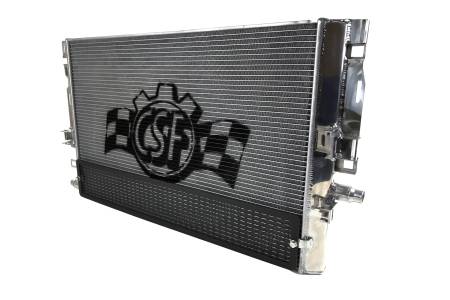 CSF Radiators - CSF 2015+ Mercedes Benz C63 AMG (W205) Front Mount Heat Exchanger w/Rock Guard