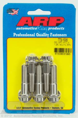 ARP - ARP M10 x 1.25 x 40 12pt SS bolts 773-1005