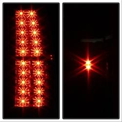 Spyder Auto - Spyder Chevy Suburban/GMC Yukon/Yukon Denali 07-14 LED Tail Lights Blk Smke ALT-YD-CSUB07-LED-BSM