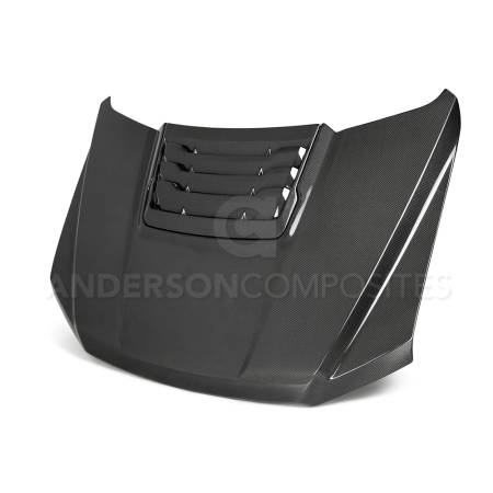 Anderson Composites - Anderson Composites 2017-2018 Ford Raptor Type-OE Style Carbon Fiber Hood