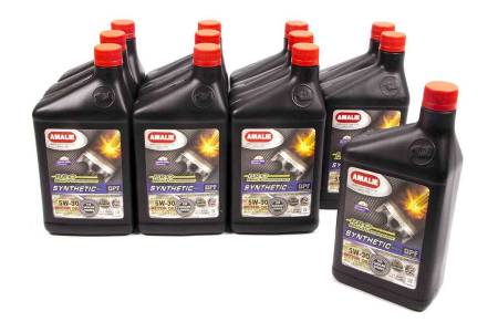 Amalie Motor Oil - Amalie Motor Oil PRO HP Syn Blend 5w30 Oil Case 12x1Qt