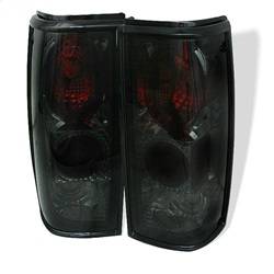 Spyder Auto - Spyder Chevy S10/S10 Blazer 82-93/GMC Jimmy 82-94 Euro Style Tail Lights Smoke ALT-YD-CS1082-SM