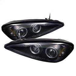 Spyder Auto - Spyder Pontiac Grand AM 99-05 Projector Headlights LED Halo LED Blk Low 9006 PRO-YD-PGAM99-HL-BK