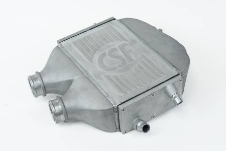 CSF Radiators - CSF 2014+ BMW M3/M4 (F8X) Top Mount Charge-Air-Cooler - Raw Finish