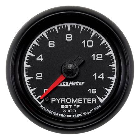 AutoMeter - AutoMeter ES 52.4mm Pyrometer 0-1600 Degree F FSE Gauge