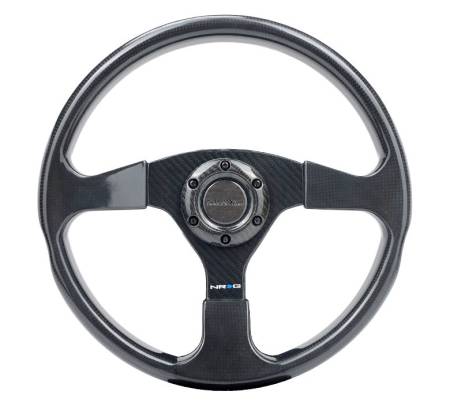 NRG Innovations - NRG Innovations Carbon Fiber Steering Wheel 350mm