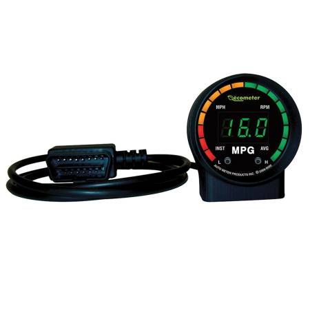 AutoMeter - AutoMeter 2in RPM/MPH/INST & AVG MPG w/ CAN BUS System Ecometer II