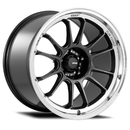 Konig Wheels - Konig Wheels Rim Hypergram 18X8.5 5X108 ET43 Metallic Carbon W/ Machined Lip