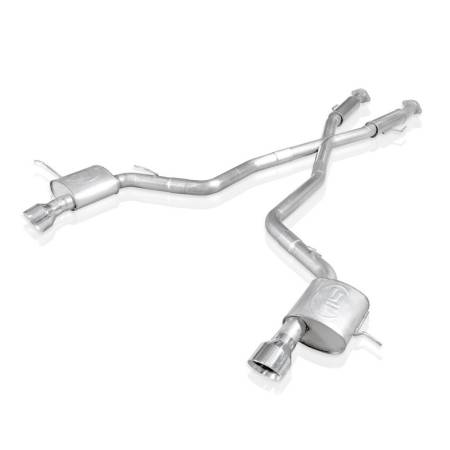 Stainless Works - Stainless Works 2012-17 Jeep Grand Cherokee 6.4L Catback Chambered Mufflers X-Pipe