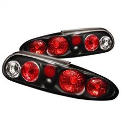 Spyder Auto - Spyder Chevy Camaro 93-02 Euro Style Tail Lights Black ALT-YD-CCAM98-BK