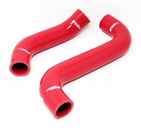 Torque Solution - Torque Solution 02-07 Subaru WRX / 04-07 STI Silicone Radiator Hose Kit - Red