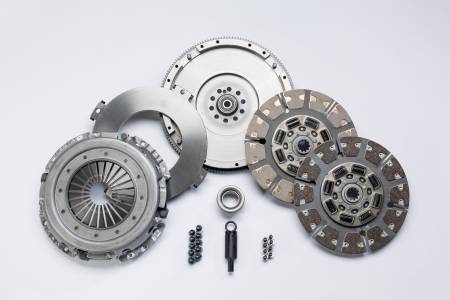 South Bend Clutch / DXD Racing - South Bend Clutch 99-03 Ford 7.3 Powerstroke ZF-6 Street Dual Disc Clutch Kit