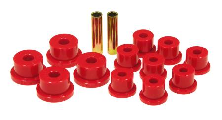 Prothane - Prothane 85-88 Suzuki Samurai Spring & Shackle Bushings (OEM Shackles) - Red