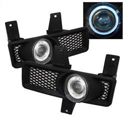 Spyder Auto - Spyder Ford F150 97-98/F250 LD 97-98 Halo Projector Fog Lights w/swch Clear FL-P-FF15097-HL