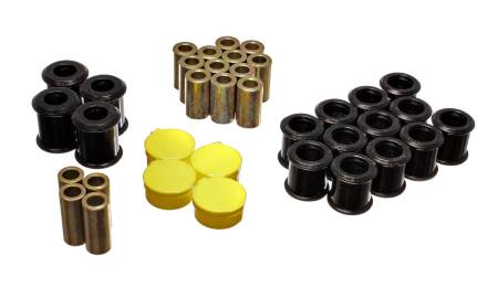 Energy Suspension - Energy Suspension 89-94 Nissan 240SX (S13) Black Rear Control Arm Bushing Set