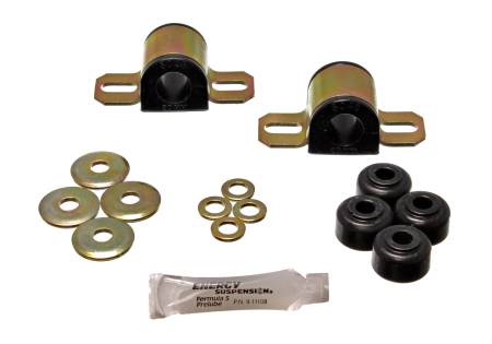 Energy Suspension - Energy Suspension 90-94 Mitsubishi Eclipse AWD Black 20mm Rear Sway Bar Bushings (Sway bar end link