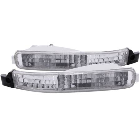 ANZO Headlights, Tail Lights and More  - ANZO 1992-1993 Honda Accord Euro Parking Lights Chrome