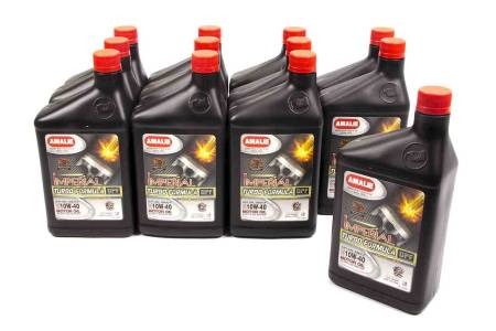 Amalie Motor Oil - Amalie Motor Oil - Imperial Turbo - 10W40 - Conventional - 1 qt - Set of 12